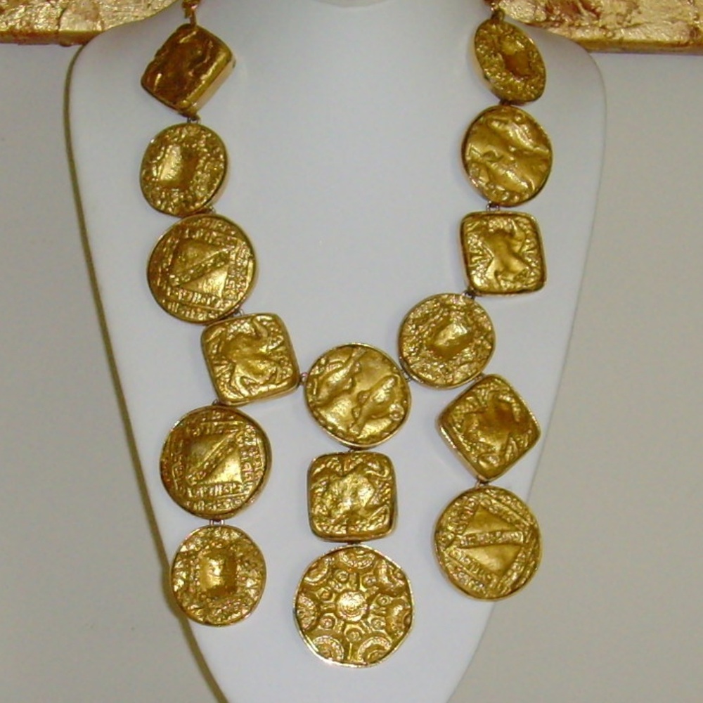 Kenneth J Lane (Kjl) Statement Bib Necklace - image 6